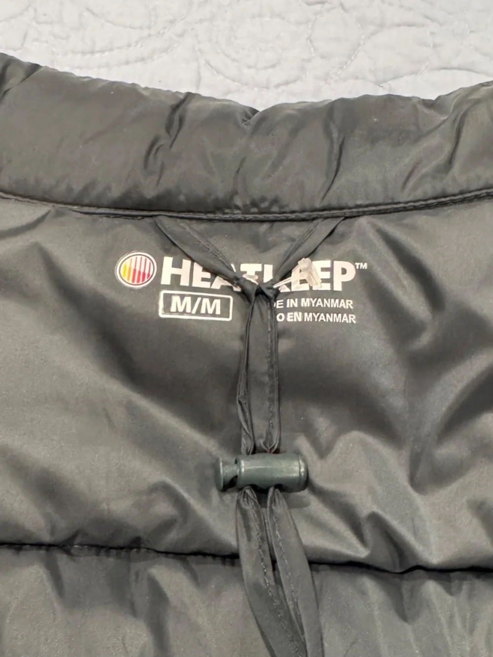 NEW WITH TAGS HEATKEEP DARKEST SPRUCE GREEN PUFFER COAT SIZE MEDIUM PACKABLE